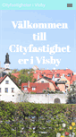 Mobile Screenshot of cityfastigheterivisby.se